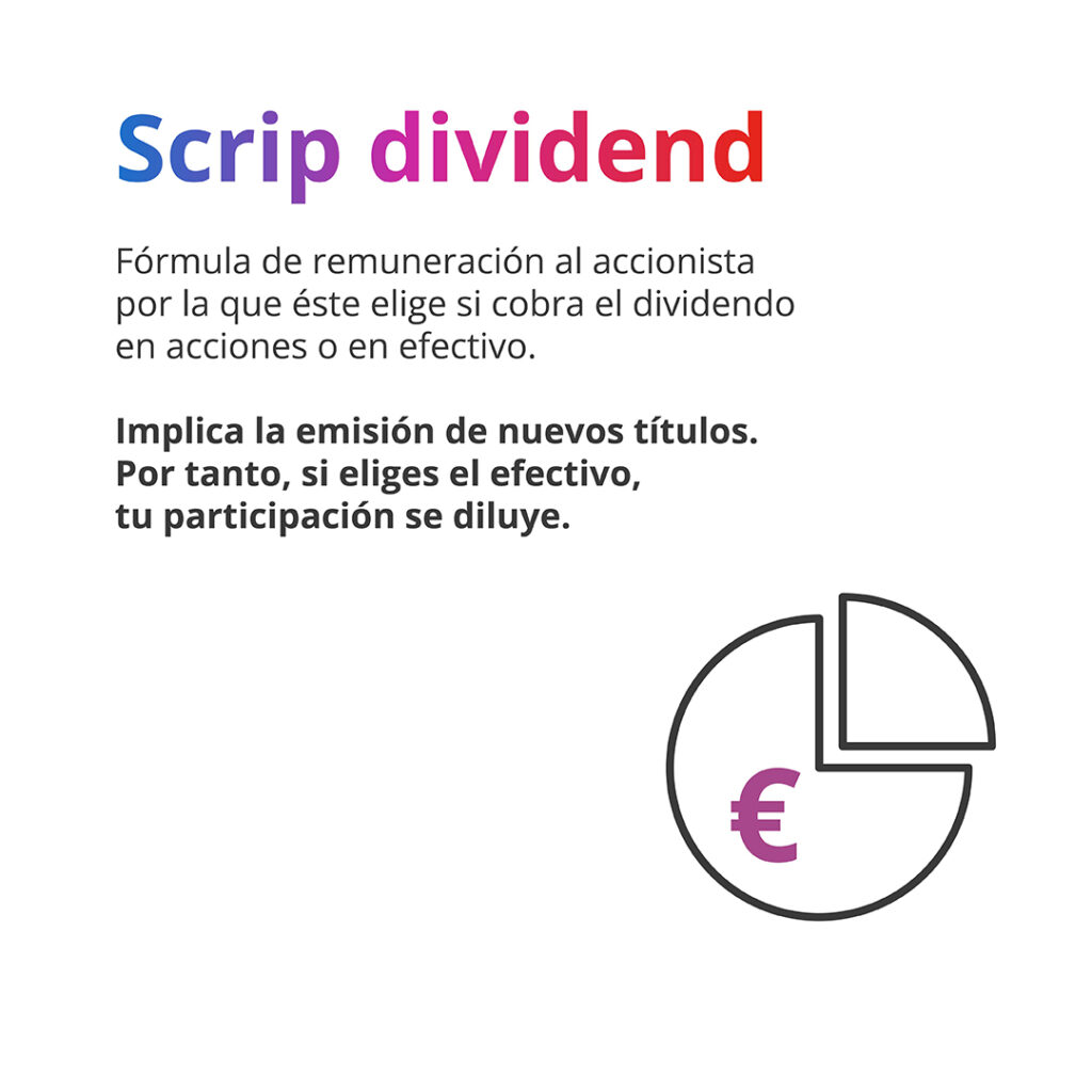 definición de scrip dividend
